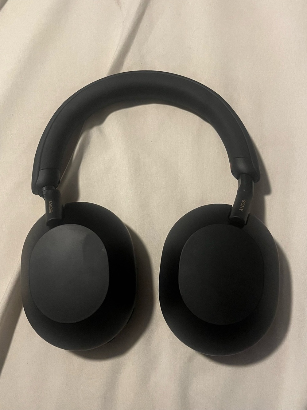 Broken Sony WH-1000XM5 Wireless Noise Cancelling Headphones Black NEEDS REPAIR
